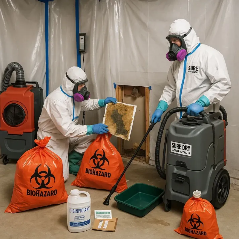 Contaminated Water Handling Protocols process in Sheridan, WY