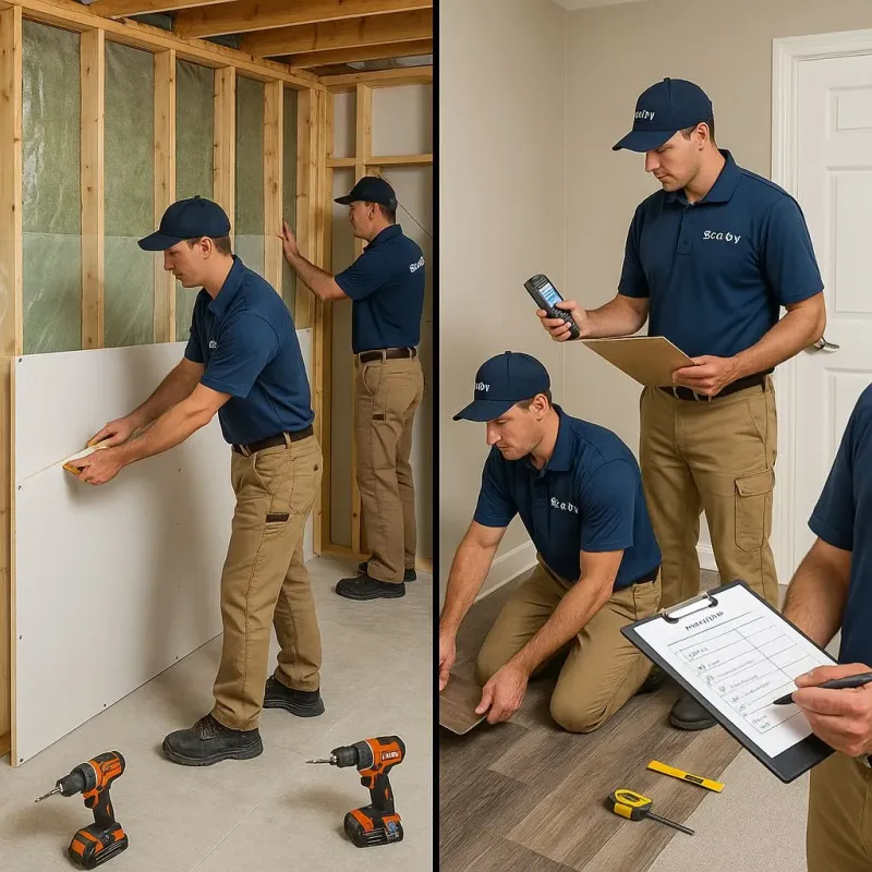 Repairs and Reconstruction process in Sheridan, WY